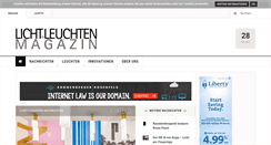 Desktop Screenshot of licht-leuchten-magazin.com